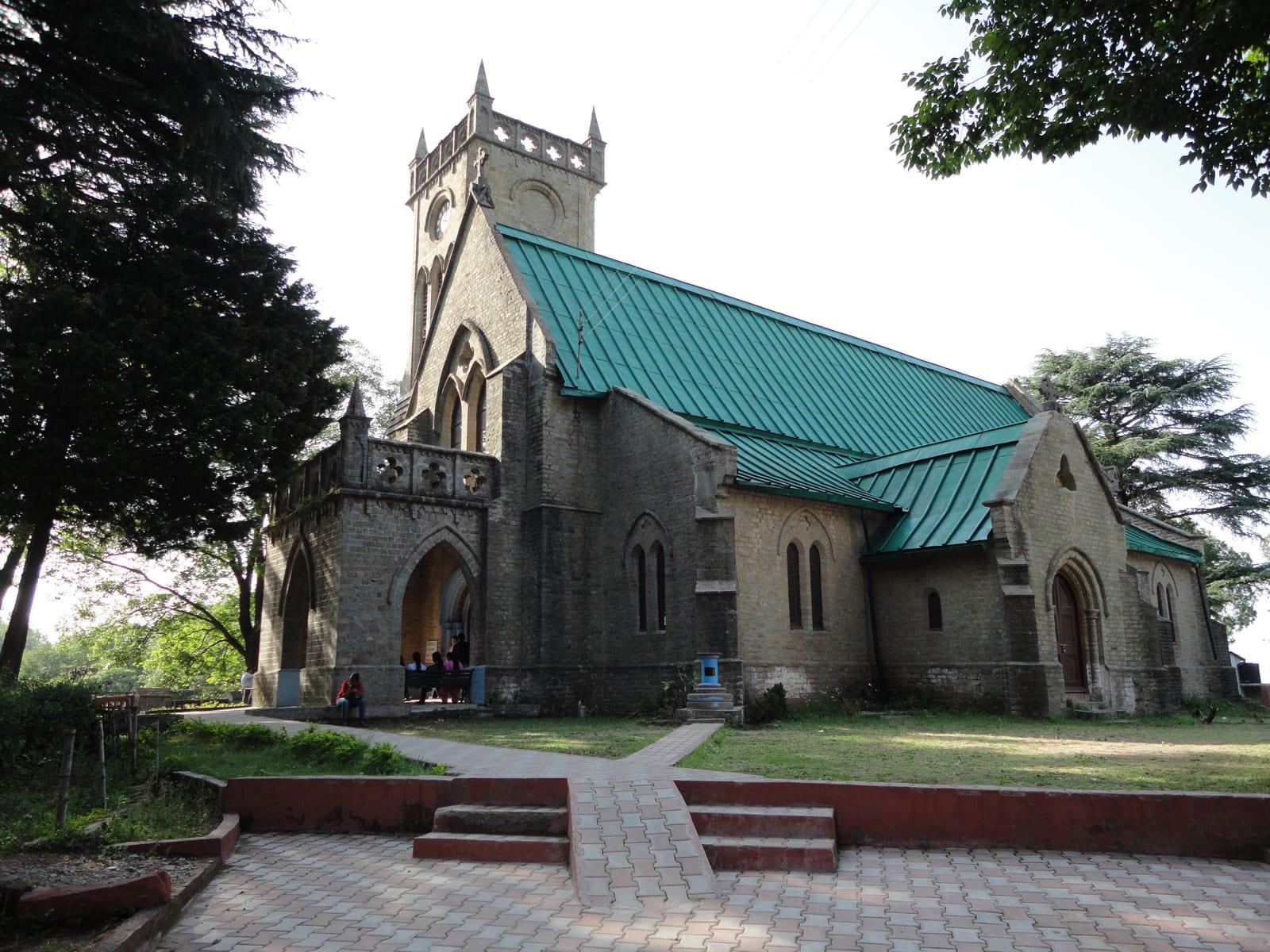 Christ Church, Kasauli's oldest church, opposite Mall Road